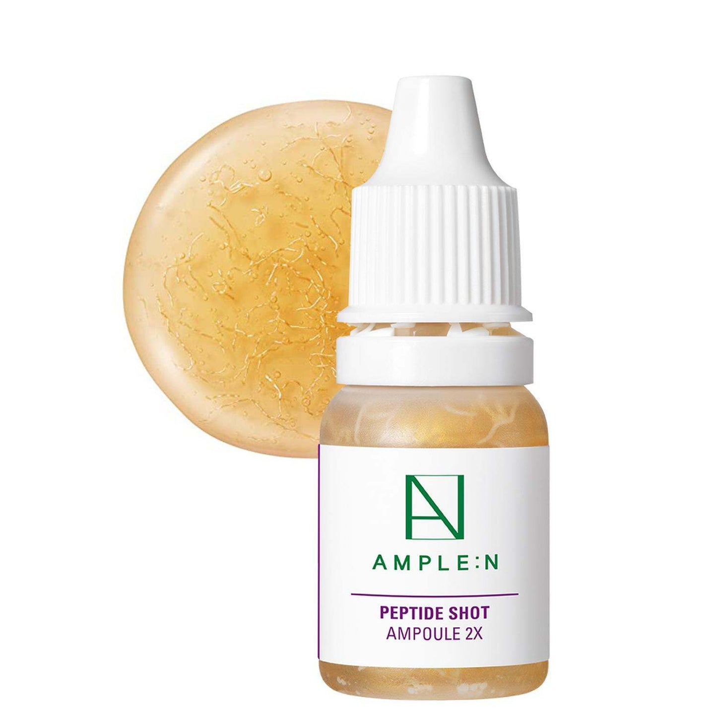 Mini sérum facial antiedad con péptidos AMPLEN 10ml para firmeza y reducción de arrugas