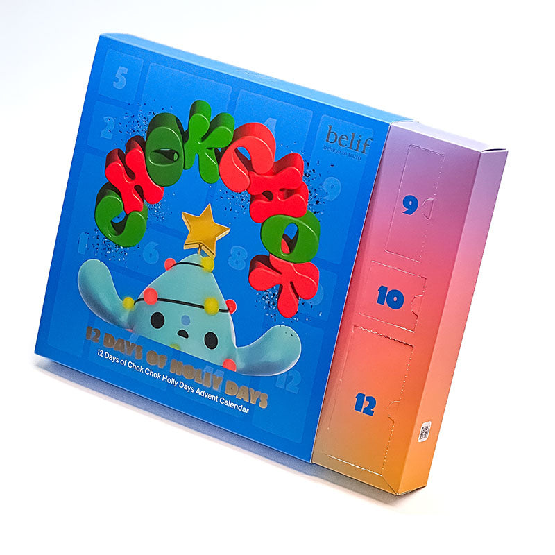 Calendario de Adviento Belif de 12 días ChokChok Hollydays