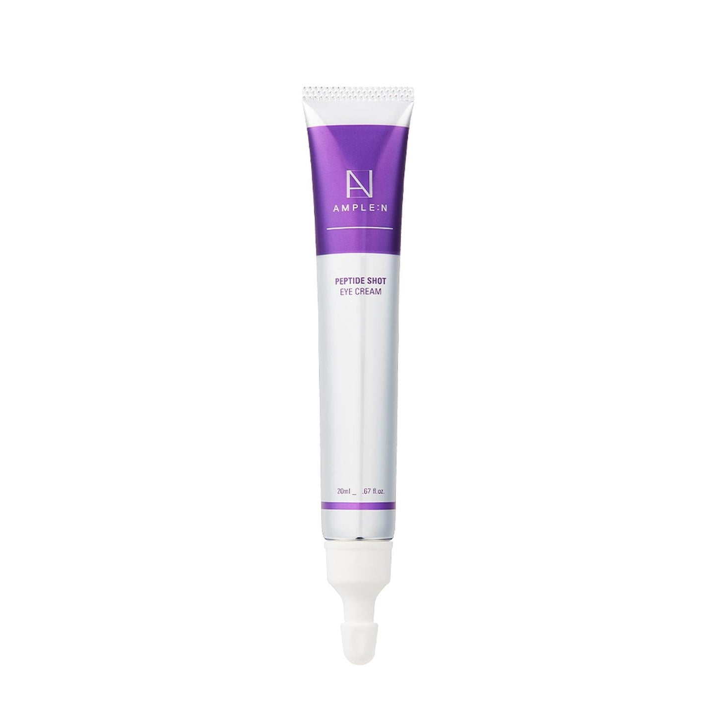 Recarga crema contorno de ojos AMPLE:N con péptidos y aplicador vibratorio para antiedad y firmeza