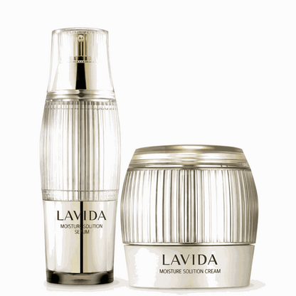 Pack Set LAVIDA Antiedad Intensivo con sérum hidratante y crema facial para piel firme y luminosa